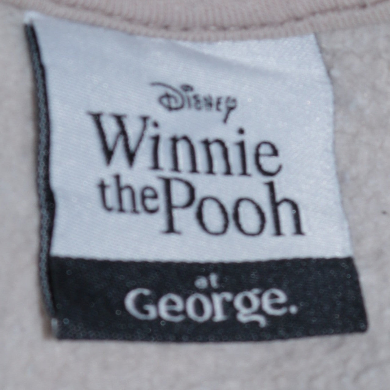 Disney Winnie the Pooh Women Grey Sweatshirt 2XL Cotton Crew Neck