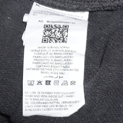 Puma Men Black L Jogger Sweatpants Elastic Waist Activewear