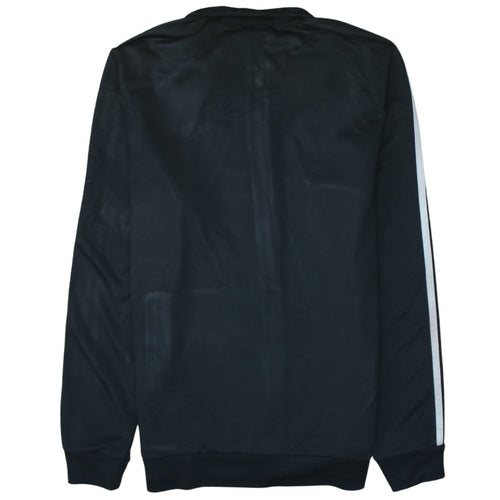 Adidas Mens Black Medium Track Jacket Full Zip Sportswear
