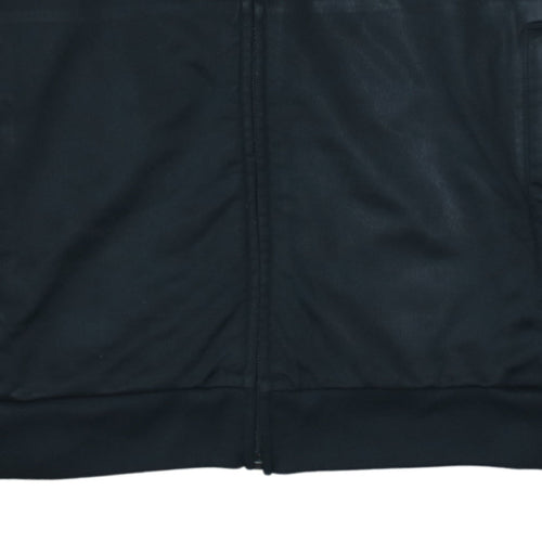 Adidas Mens Black Medium Track Jacket Full Zip Sportswear