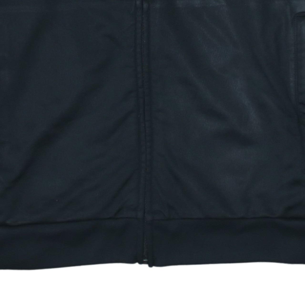 Adidas Mens Black Medium Track Jacket Full Zip Sportswear