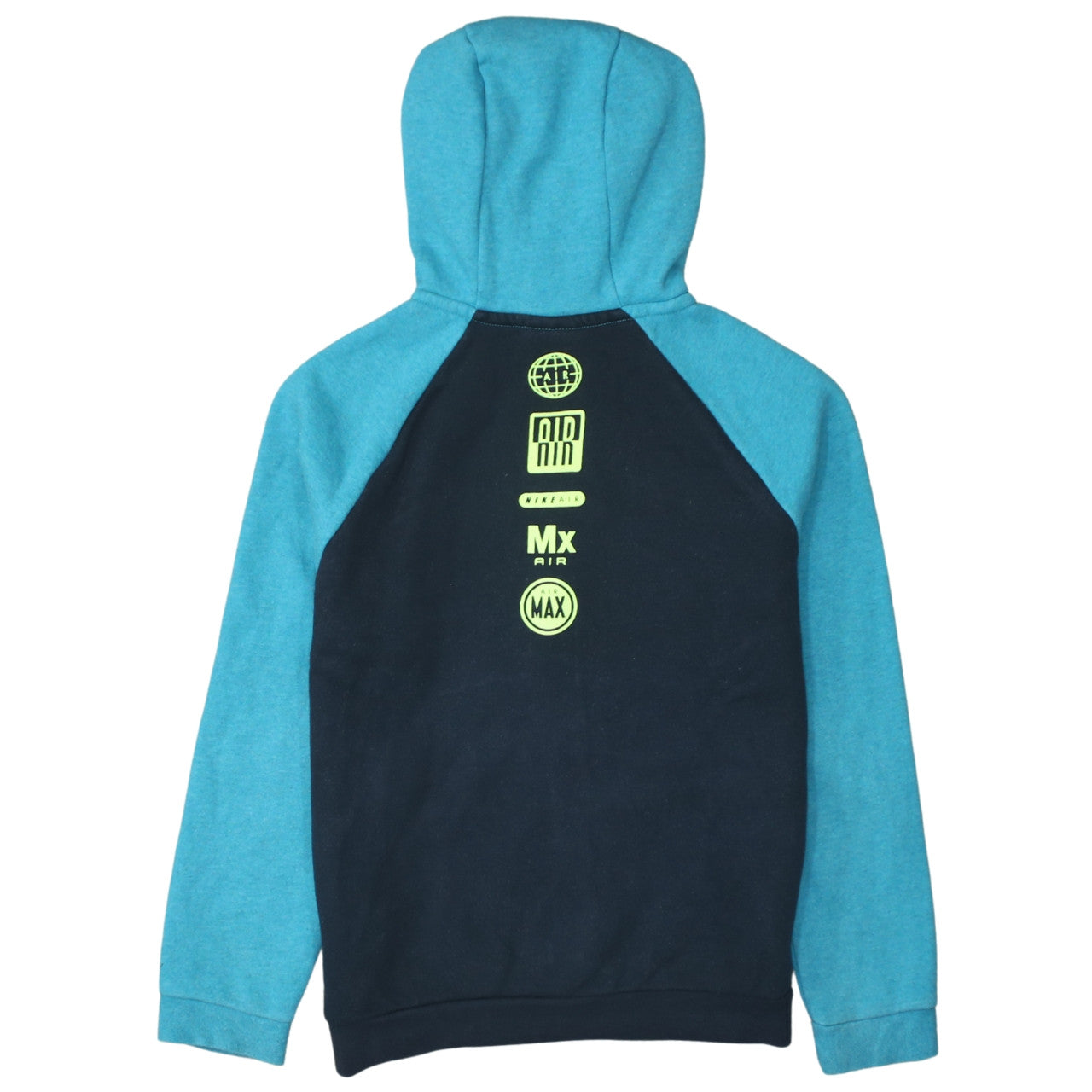 Nike Boys Blue Full Zip Hoodie 12-13 Years Fleece Lined Sportswear