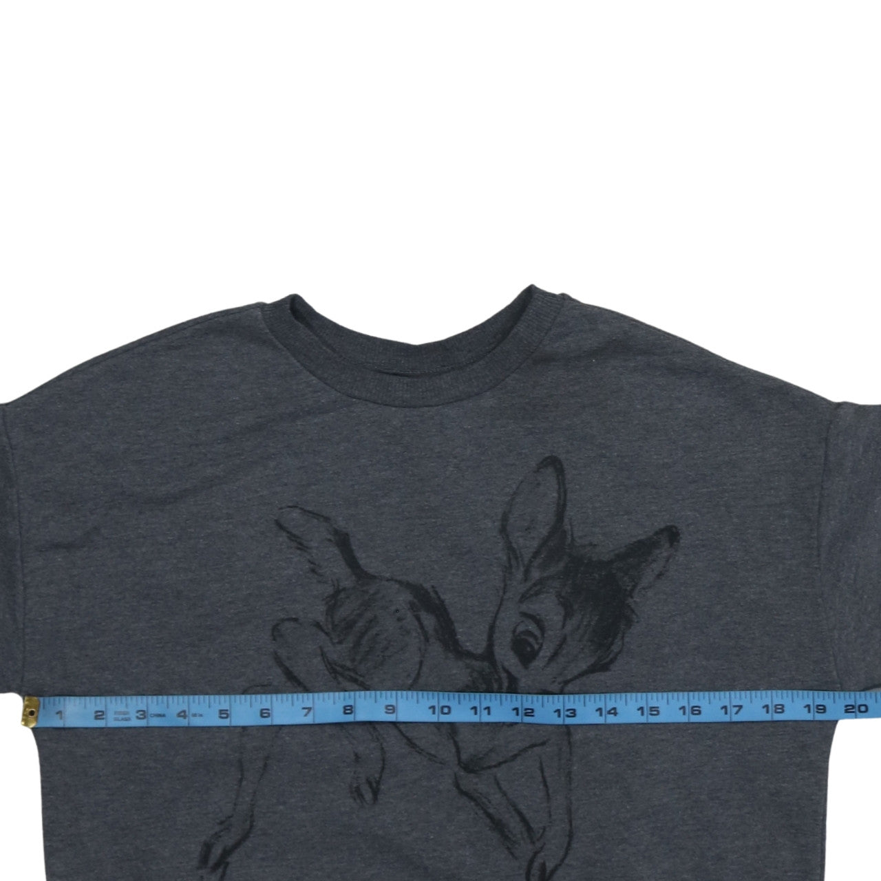 Disney x Primark Women's Grey Bambi Pullover Sweatshirt 2XS