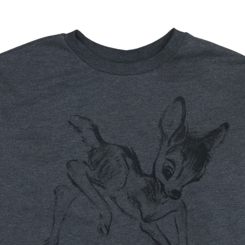 Disney x Primark Women's Grey Bambi Pullover Sweatshirt 2XS