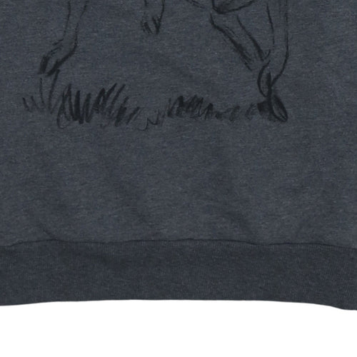Disney x Primark Women's Grey Bambi Pullover Sweatshirt 2XS