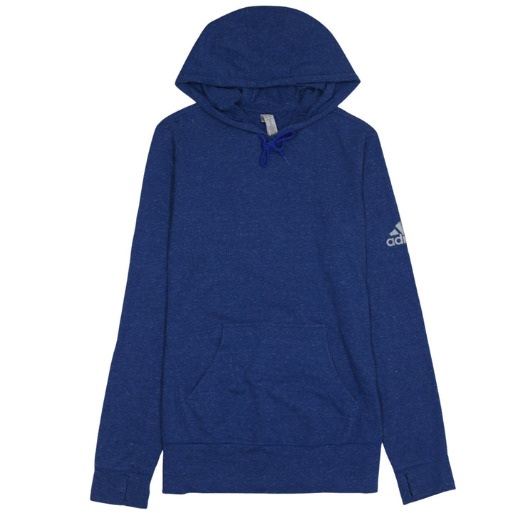 Adidas Women's Blue Pullover Hoodie Size 12-14 Lightweight