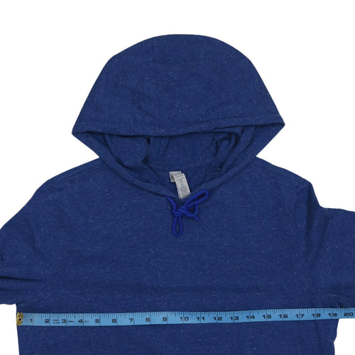 Adidas Women's Blue Pullover Hoodie Size 12-14 Lightweight