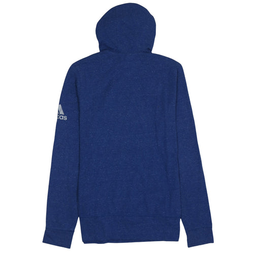 Adidas Women's Blue Pullover Hoodie Size 12-14 Lightweight