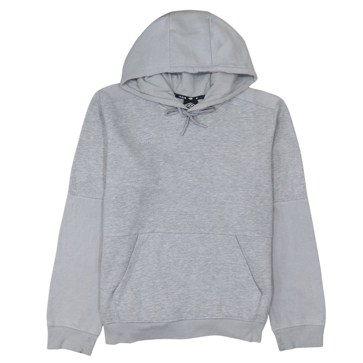 Umbro Mens Grey XL Pullover Hoodie Fleece Sweatshirt