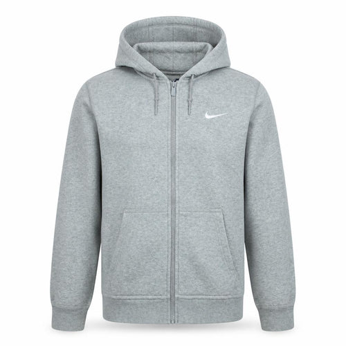 Nike Men's Grey Full Zip Hoodie Small Regular Fit Sportswear