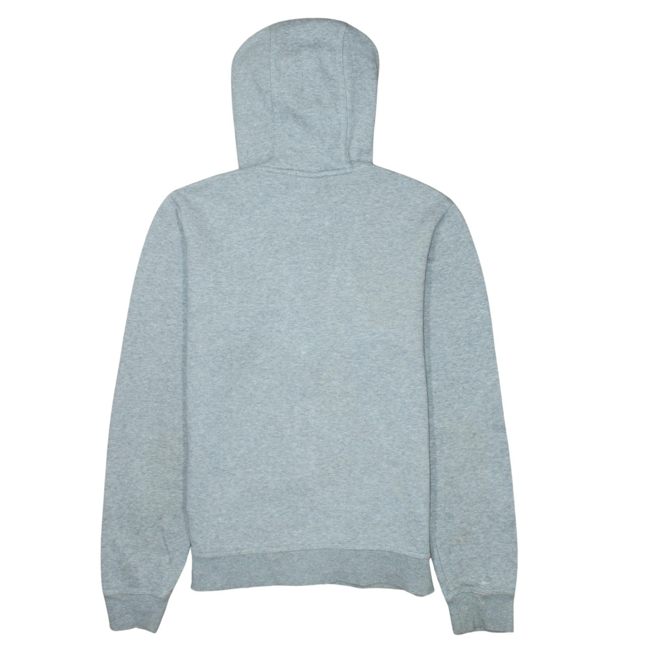 Nike Men's Grey Full Zip Hoodie Small Regular Fit Sportswear
