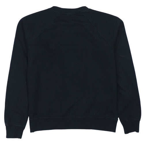 Nike Men's Black Small Crew Neck Pullover Sweatshirt
