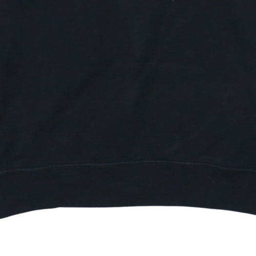 Nike Men's Black Small Crew Neck Pullover Sweatshirt