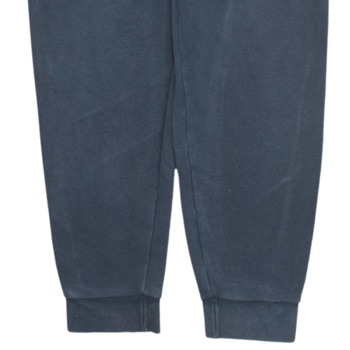 Adidas Men Black Jogger Sweatpants M Regular Fit Fleece Activewear