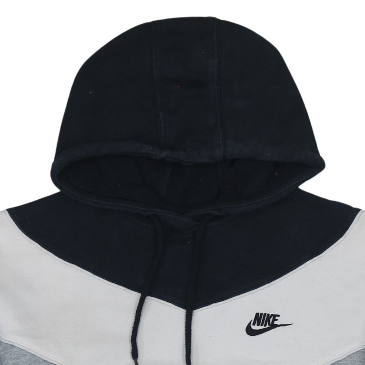 Nike Men's Grey Pullover Hoodie M Sports Fleece Sweatshirt
