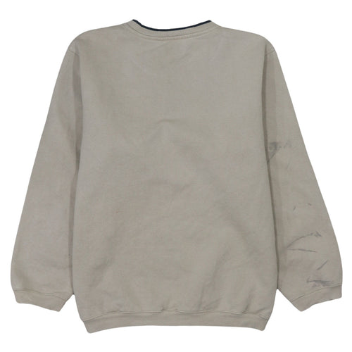 Puma Women's Beige Crew Neck Pullover Sweatshirt Size 16