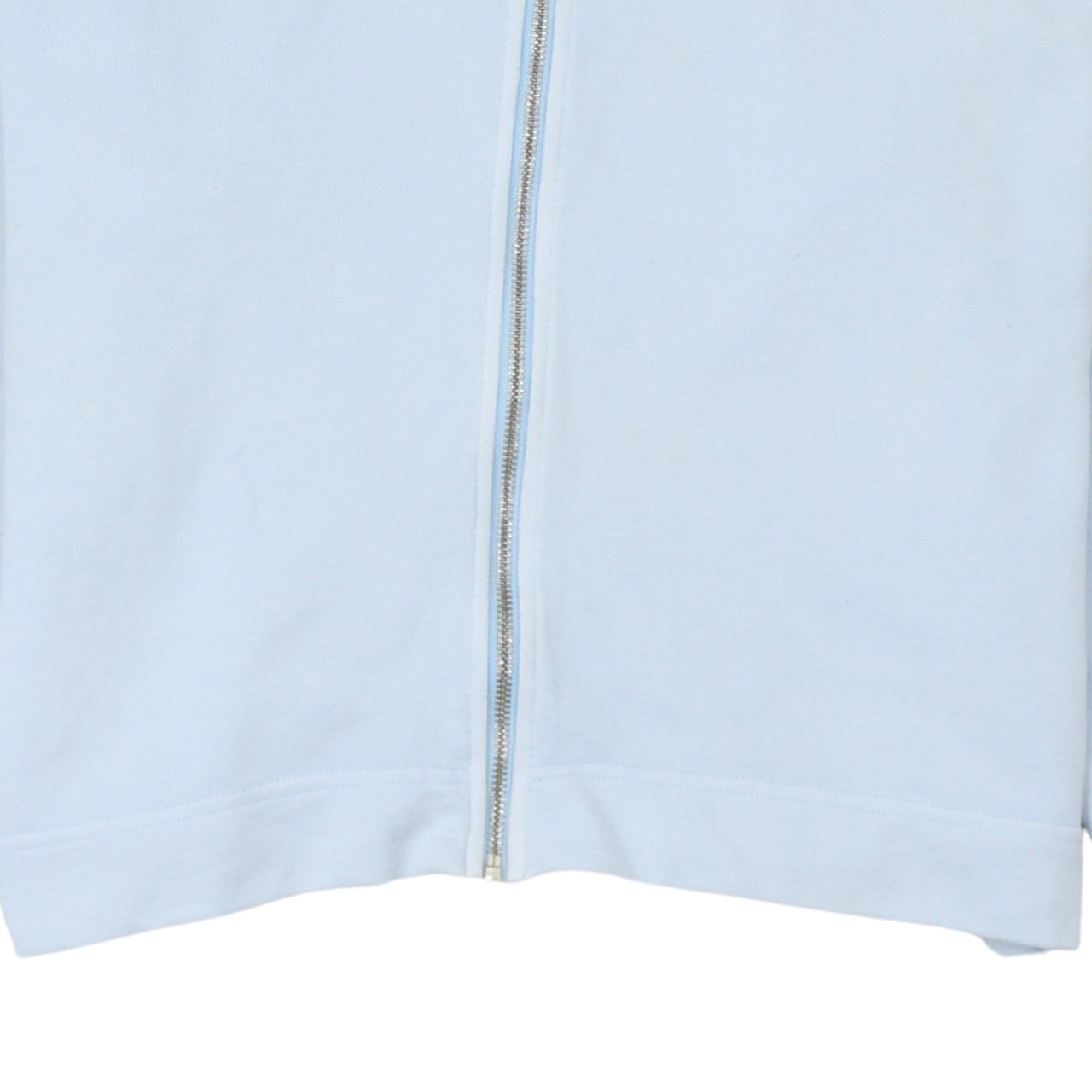 Levi's Women Light Blue Full Zip Hoodie Small Cotton Fleece