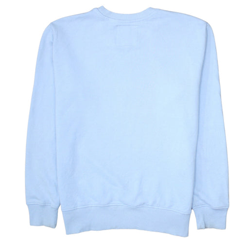 G-Star RAW Men's Blue Graphic Logo Crew Neck Sweatshirt Size L