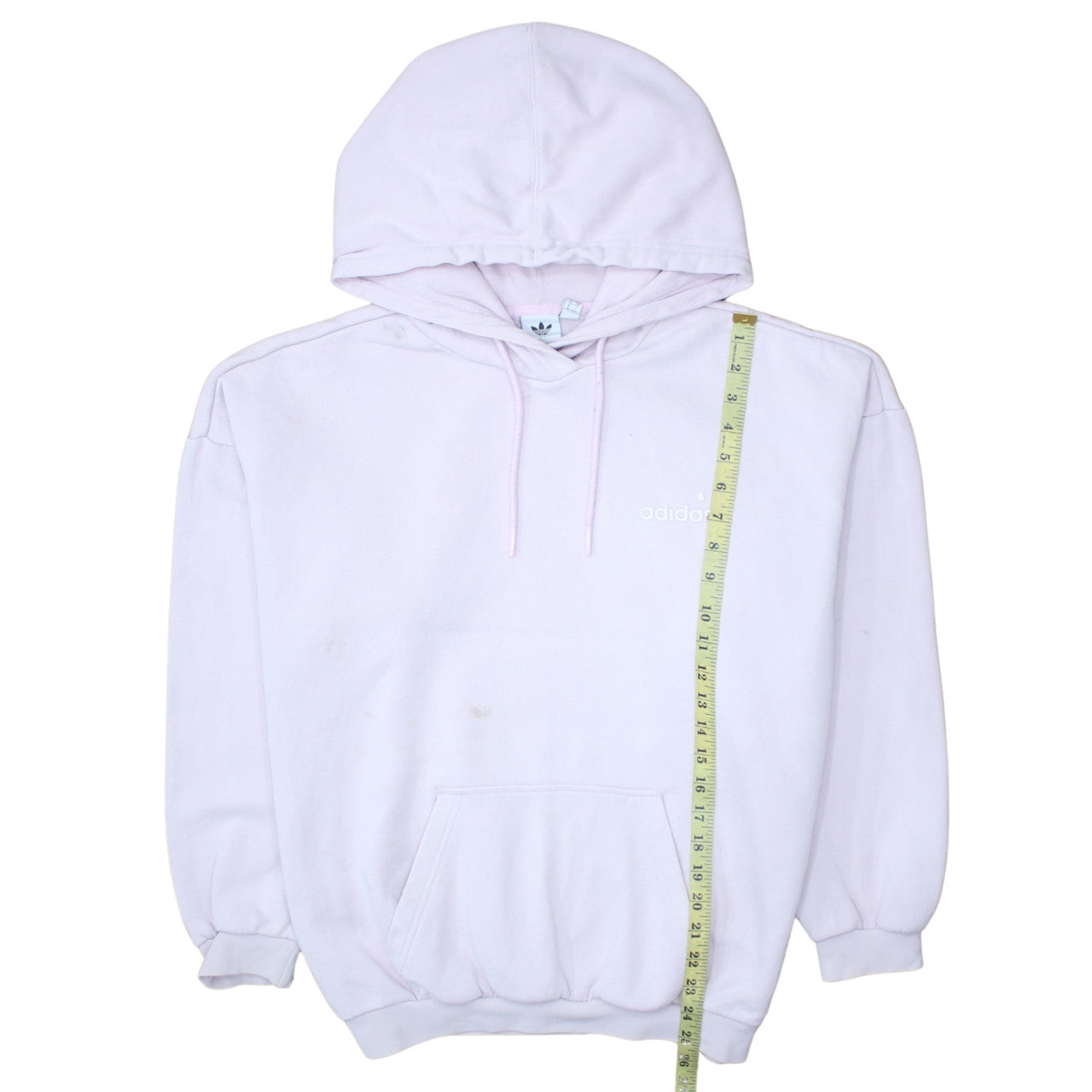 Adidas Women’s Pink Hoodie Size 10 Pullover Hooded Sweatshirt