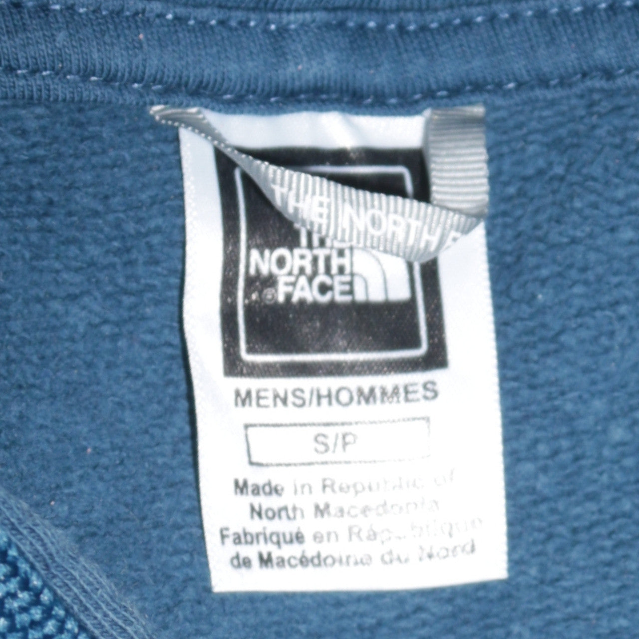 The North Face Men's Blue Pullover Hoodie Size S Regular Fit
