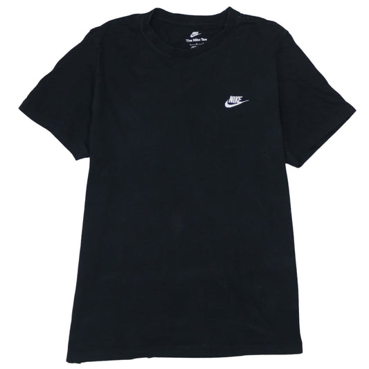 Nike Men's Black Crew Neck Short Sleeve Cotton T-Shirt Size L