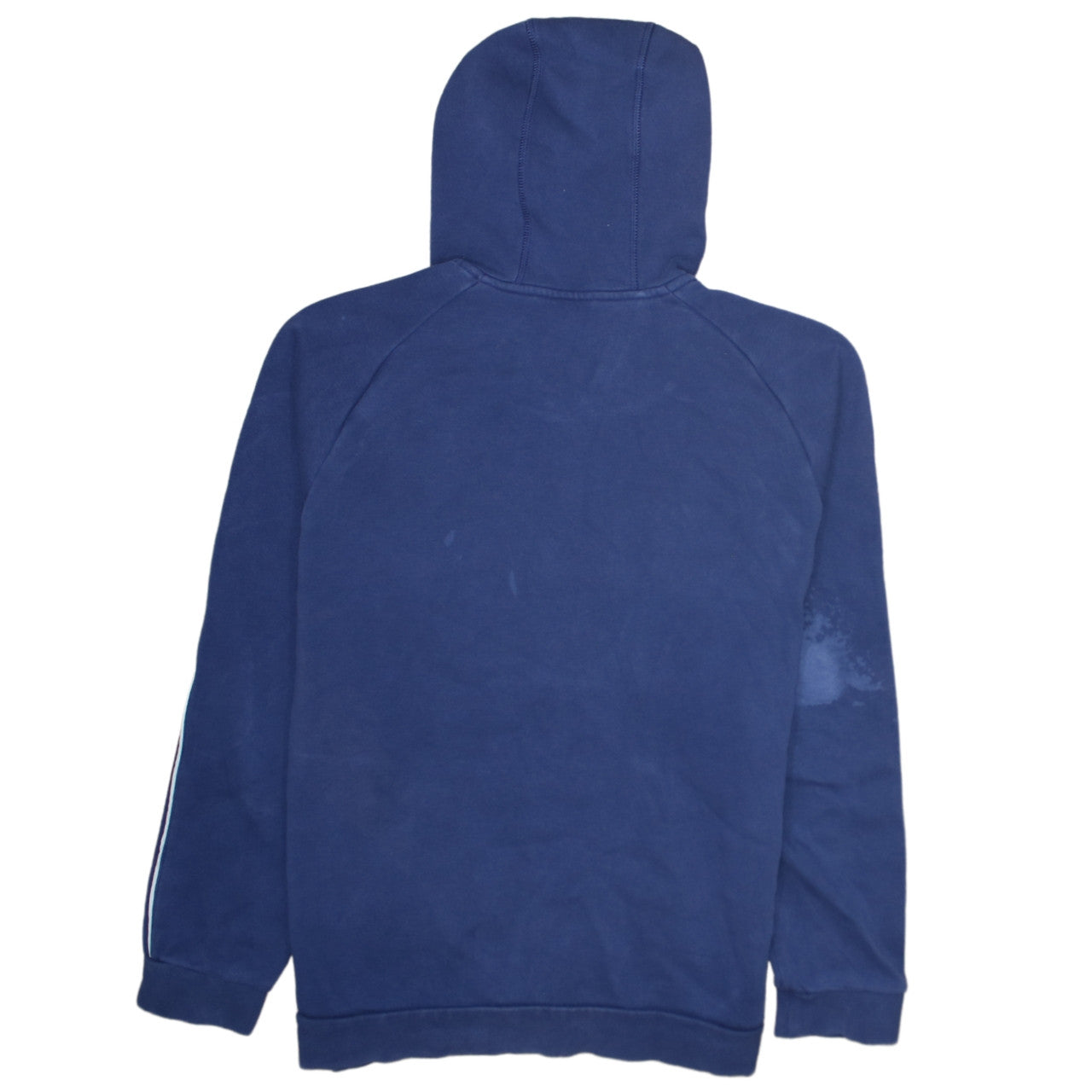 Adidas Men’s Blue Pullover Hoodie Medium Sports Fleece