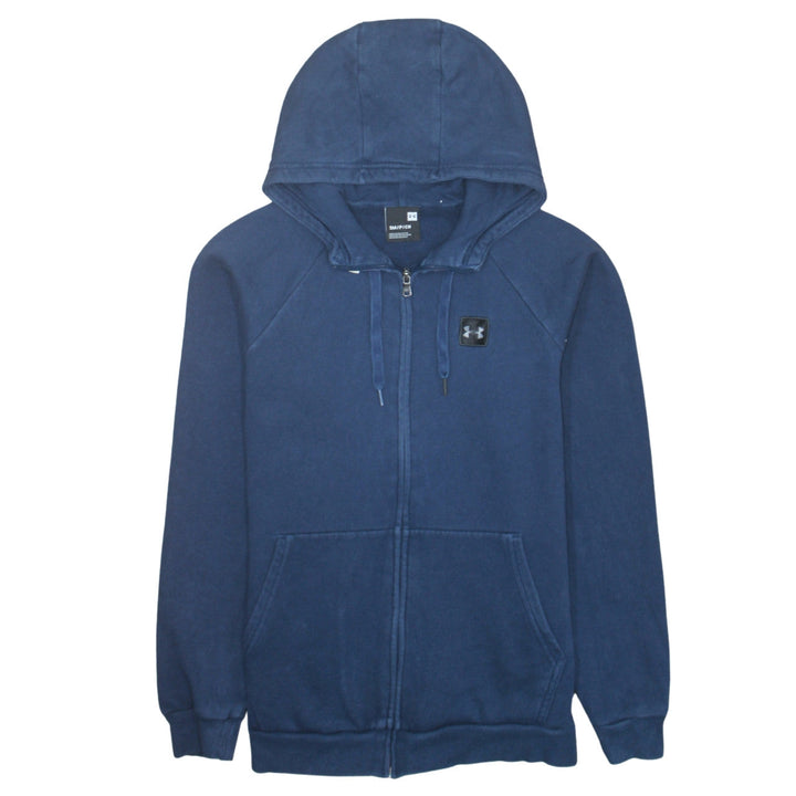 Under Armour Men's Blue Full Zip Hoodie Small Sportswear