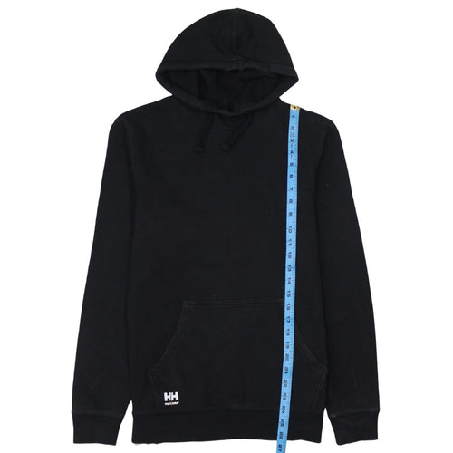 Helly Hansen Men’s Black Pullover Hoodie Size M Workwear Fleece