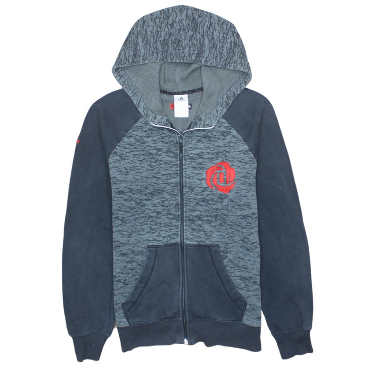 Adidas Men’s Grey Full Zip Hoodie XS Sports Fleece Jacket