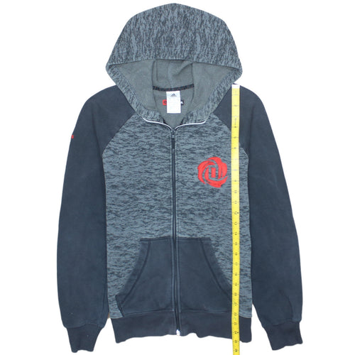 Adidas Men’s Grey Full Zip Hoodie XS Sports Fleece Jacket