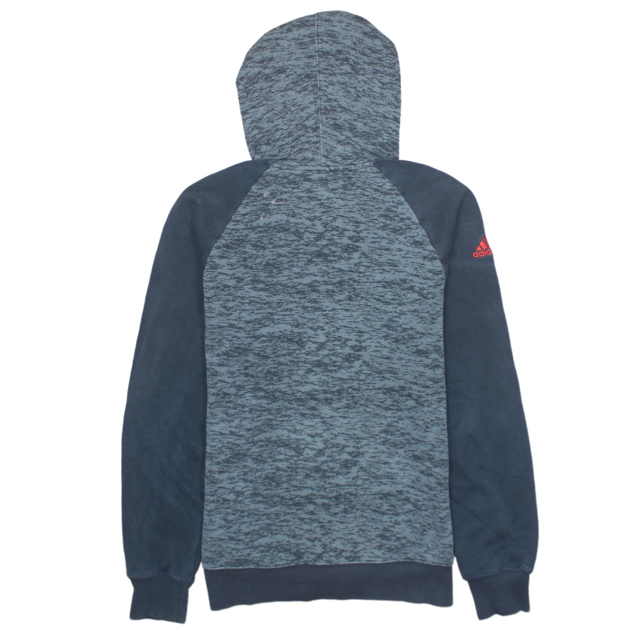 Adidas Men’s Grey Full Zip Hoodie XS Sports Fleece Jacket