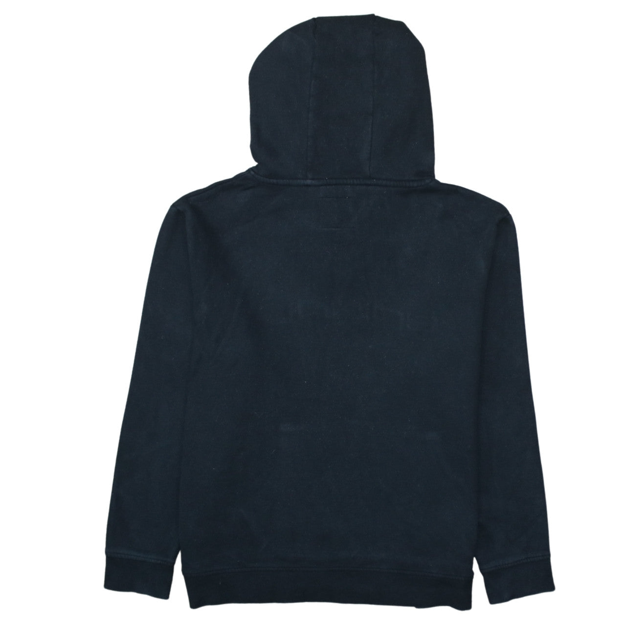 Animal Women Black Pullover Hoodie UK 16 Cotton Logo Print Casual