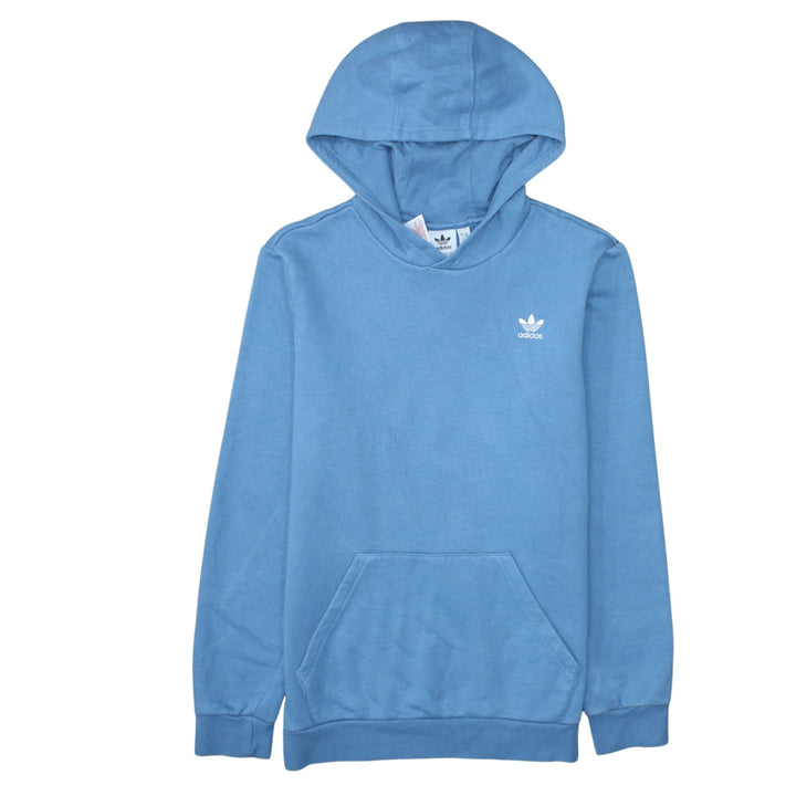 Adidas Boys Blue Pullover Hoodie XL 15-16 Years Hooded Fleece Sweatshirt