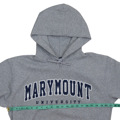 Champion Men’s Grey Marymount University Pullover Hoodie M