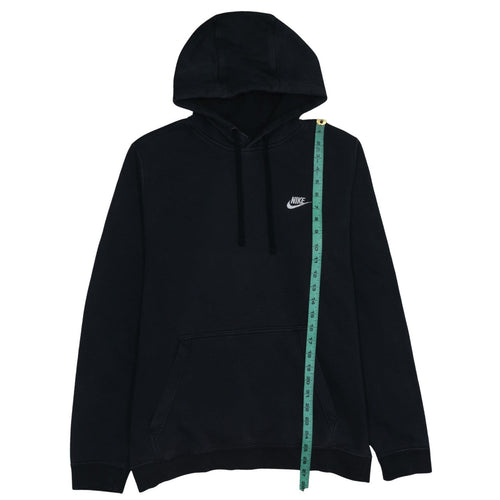 Nike Men's Black Pullover Hoodie L Sports Fleece Sweatshirt