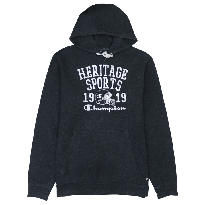 Champion Men's Black 2XL Pullover Hoodie Heritage Sports Graphic
