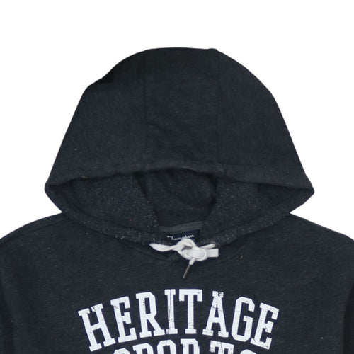 Champion Men's Black 2XL Pullover Hoodie Heritage Sports Graphic