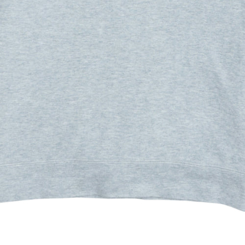Nike Men's Grey Pullover Hoodie S Lightweight High Neck Sportswear