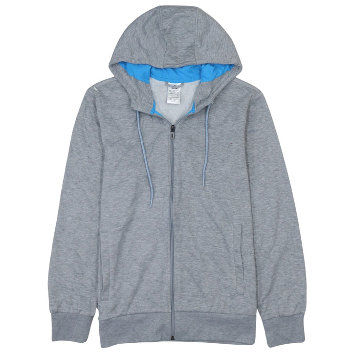 Adidas Men's Grey Full Zip Hoodie Size S Regular Fit Sportswear