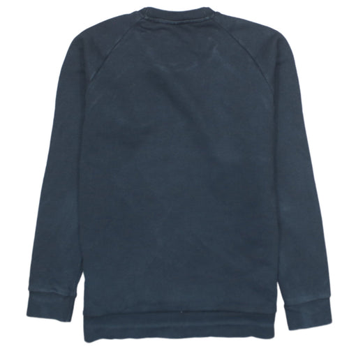 Adidas Men's Black Crew Neck Pullover Sweatshirt Size S