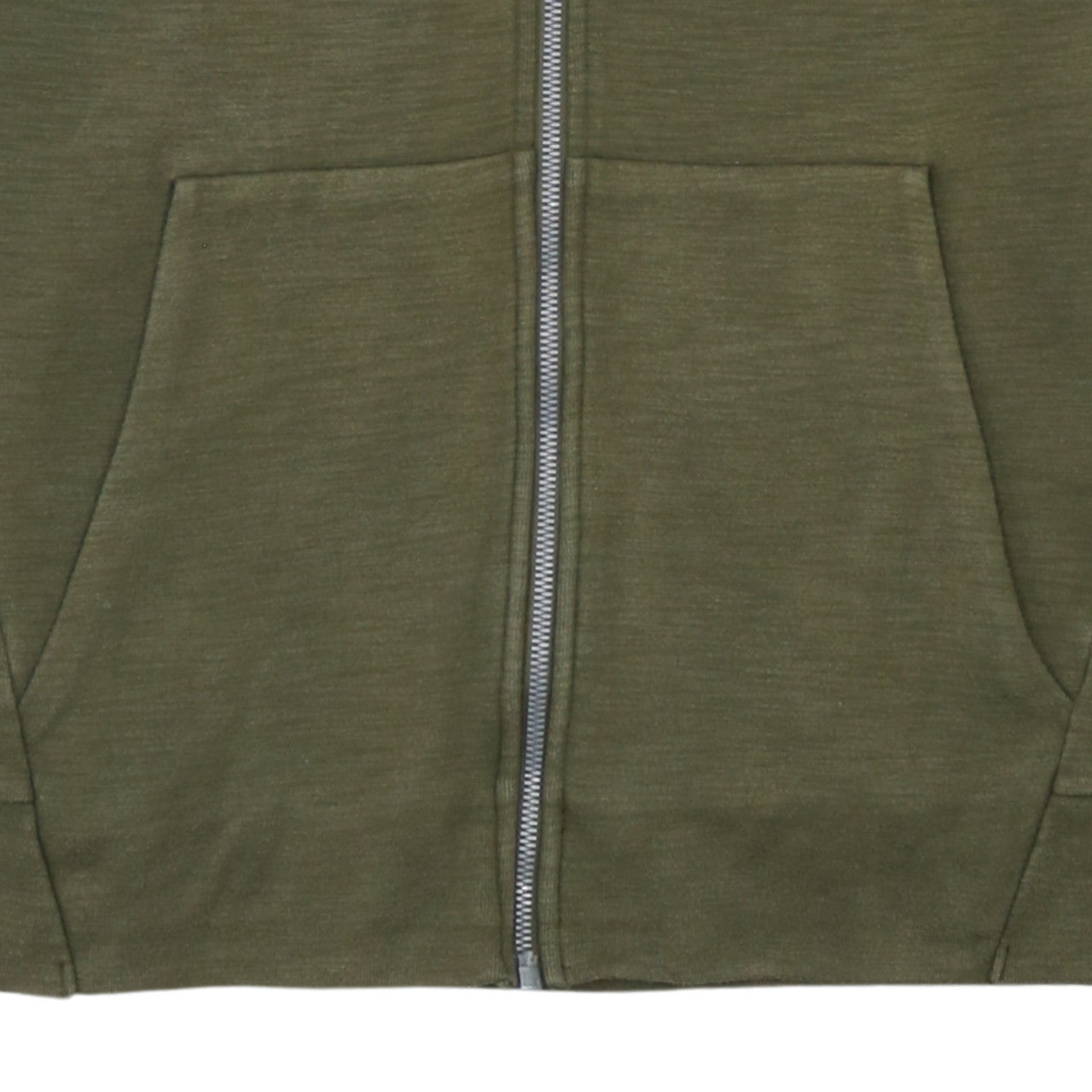 Nike Men's Green Full Zip Hoodie M Regular Fit