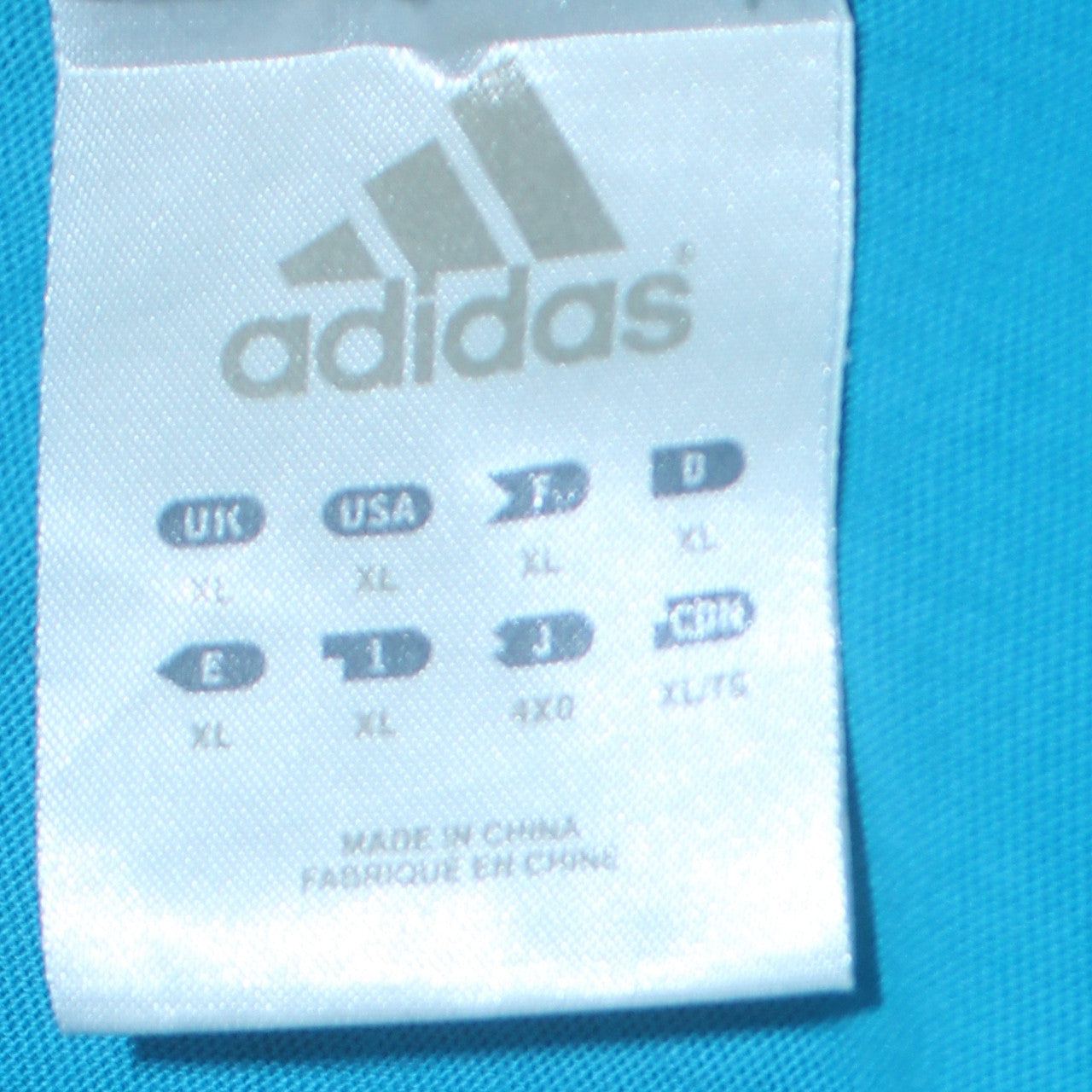 Adidas Men's Blue XL Polo Shirt Cotton Blend Sports Top