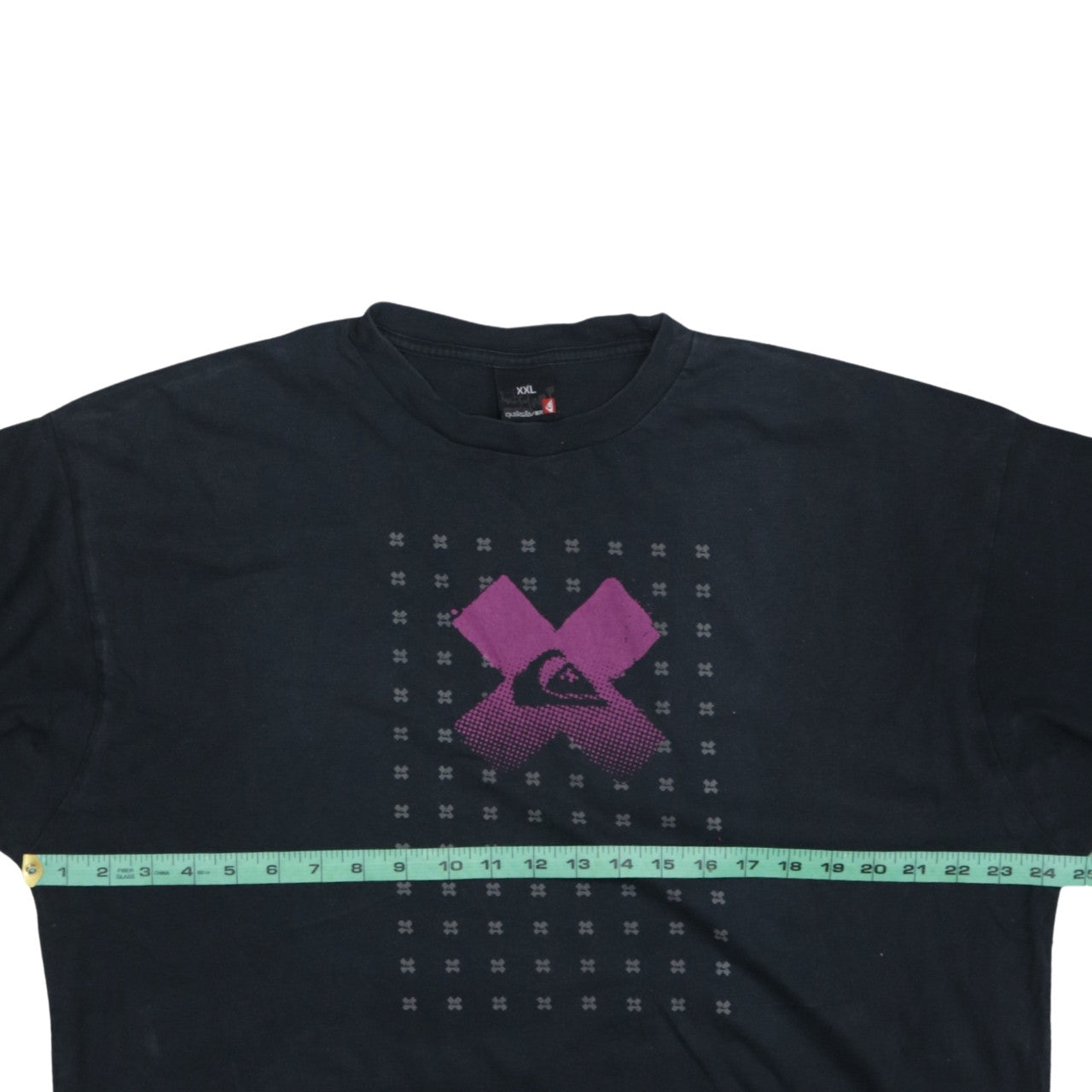 Quiksilver Men’s Black Long Sleeve Graphic Cotton T-Shirt 2XL