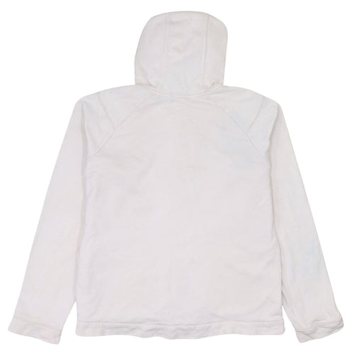 Adidas Women's Ivory Full Zip Hoodie Size 16 Lightweight Sportswear