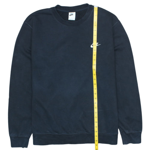 Nike Men's Blue XL Pullover Crew Neck Logo Sweatshirt