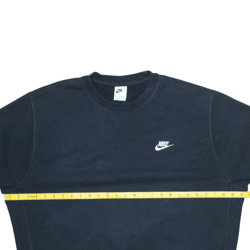 Nike Men's Blue XL Pullover Crew Neck Logo Sweatshirt