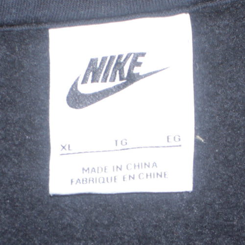 Nike Men's Blue XL Pullover Crew Neck Logo Sweatshirt