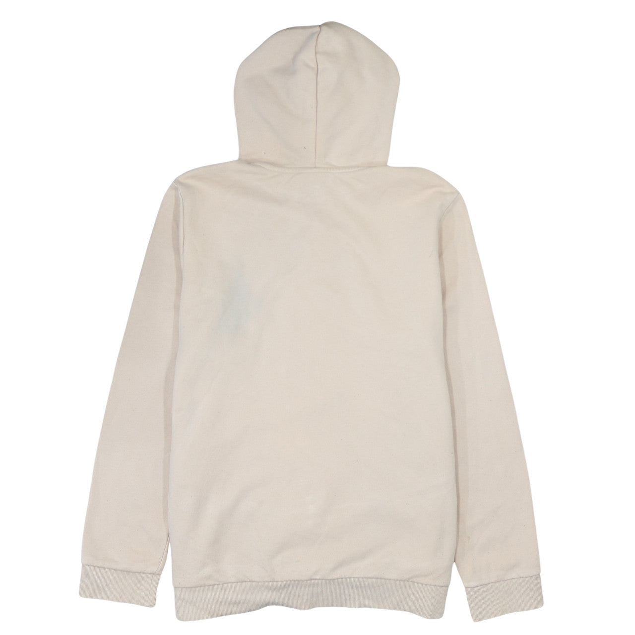 Adidas Womens Beige Pullover Hoodie 2XL Relaxed Fit Hooded Sweatshirt