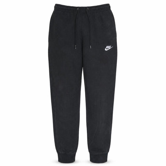 Front view of Nike Men's Black Small Fleece Jogger Trousers Activewear