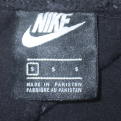 Nike Men's Black Small Fleece Jogger Trousers Activewear